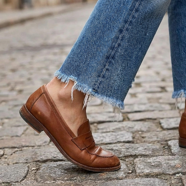 Aberjean™ Retro Cropped Straight Jeans — Vintage-Inspired Denim with a Modern Cropped Fit