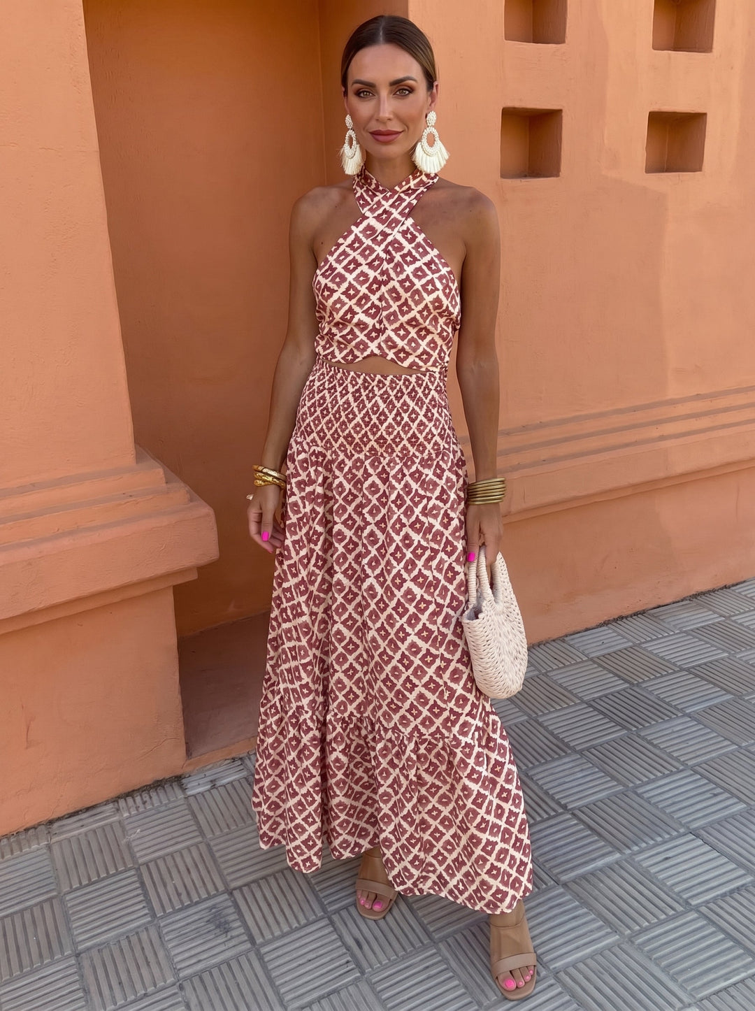 Elsa | Elegant Set with Off-Shoulder Design
