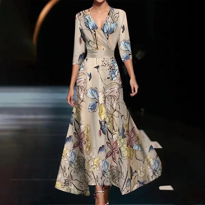 Patricia | Chic Dress with Floral Print