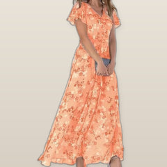 Wedding dress greige